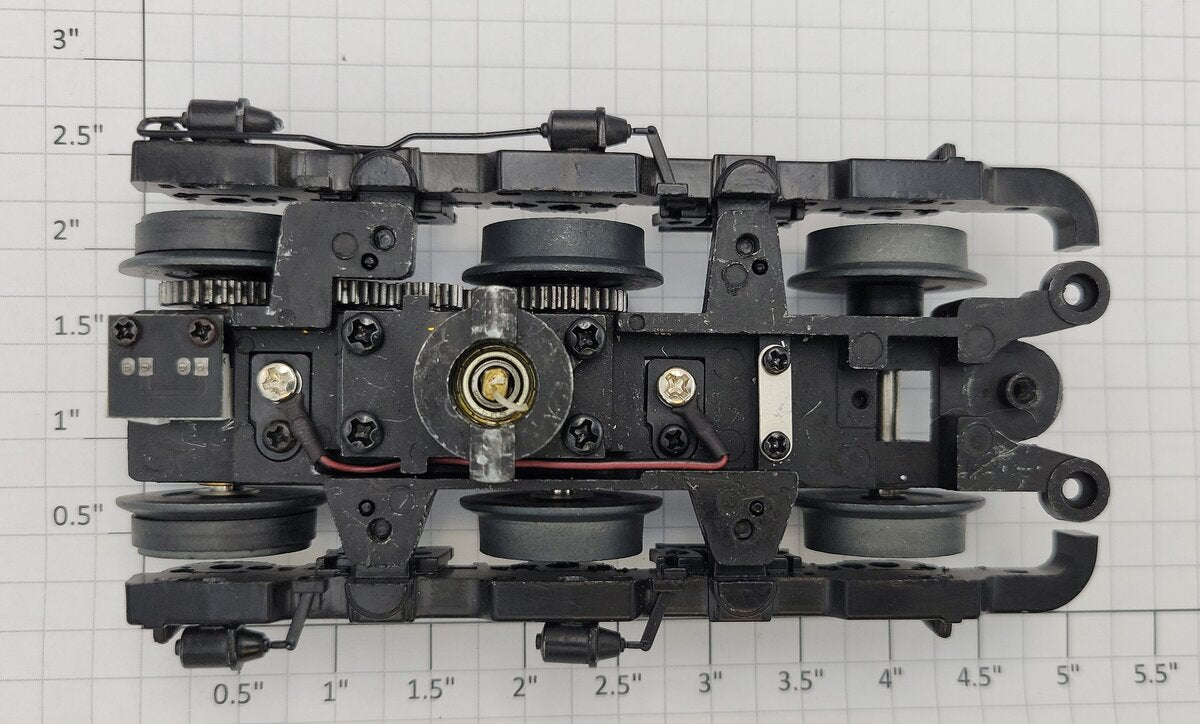 Lionel 38732-770 Diecast Scale SD70ACe 6-Wheel Power Truck w/ Black Sideframes