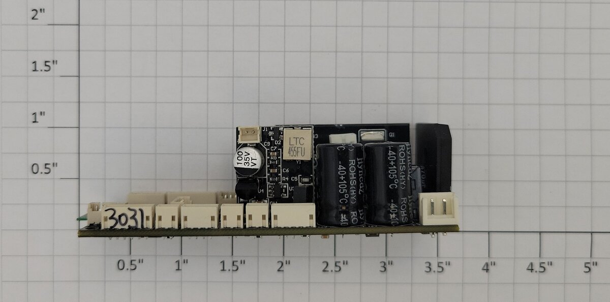 Lionel LCP2-2533212 Legacy Command Module 5 C Liner PCB Circuit Board Revision C