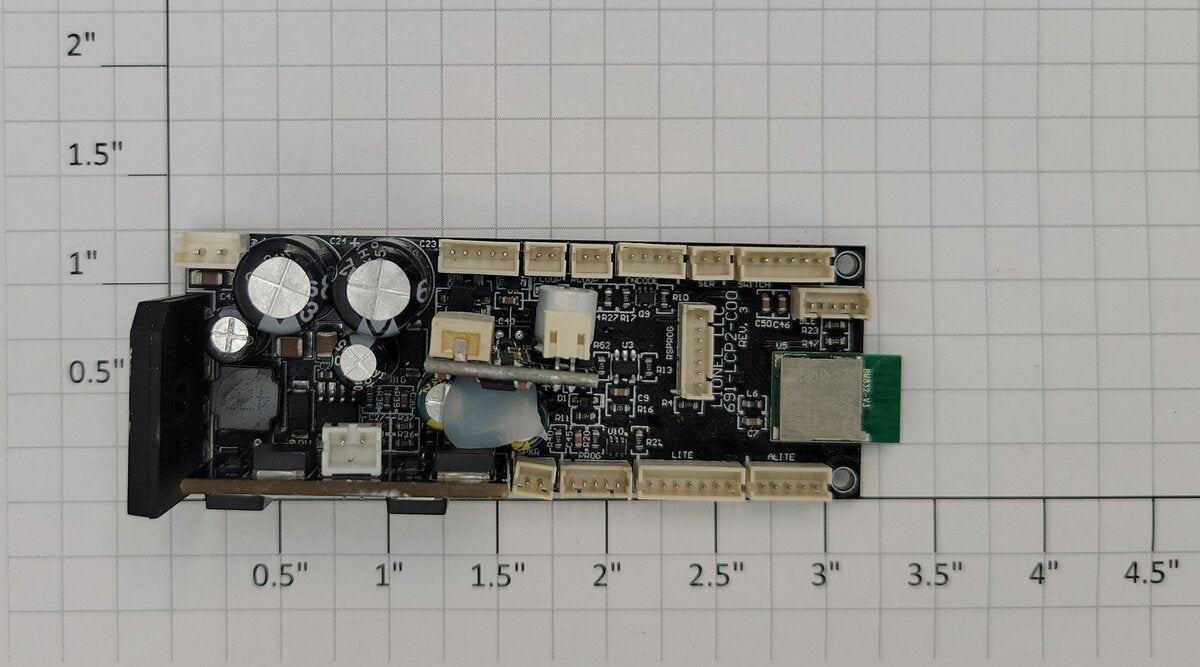 Lionel LCP2-2533212 Legacy Command Module 5 C Liner PCB Circuit Board Revision C