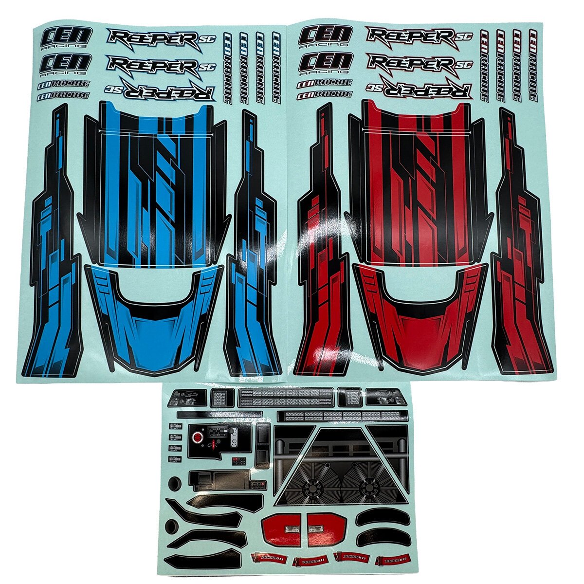 CEN CR1902 1:10 Clear Reeper Short Course Truck Body Shell with Interior