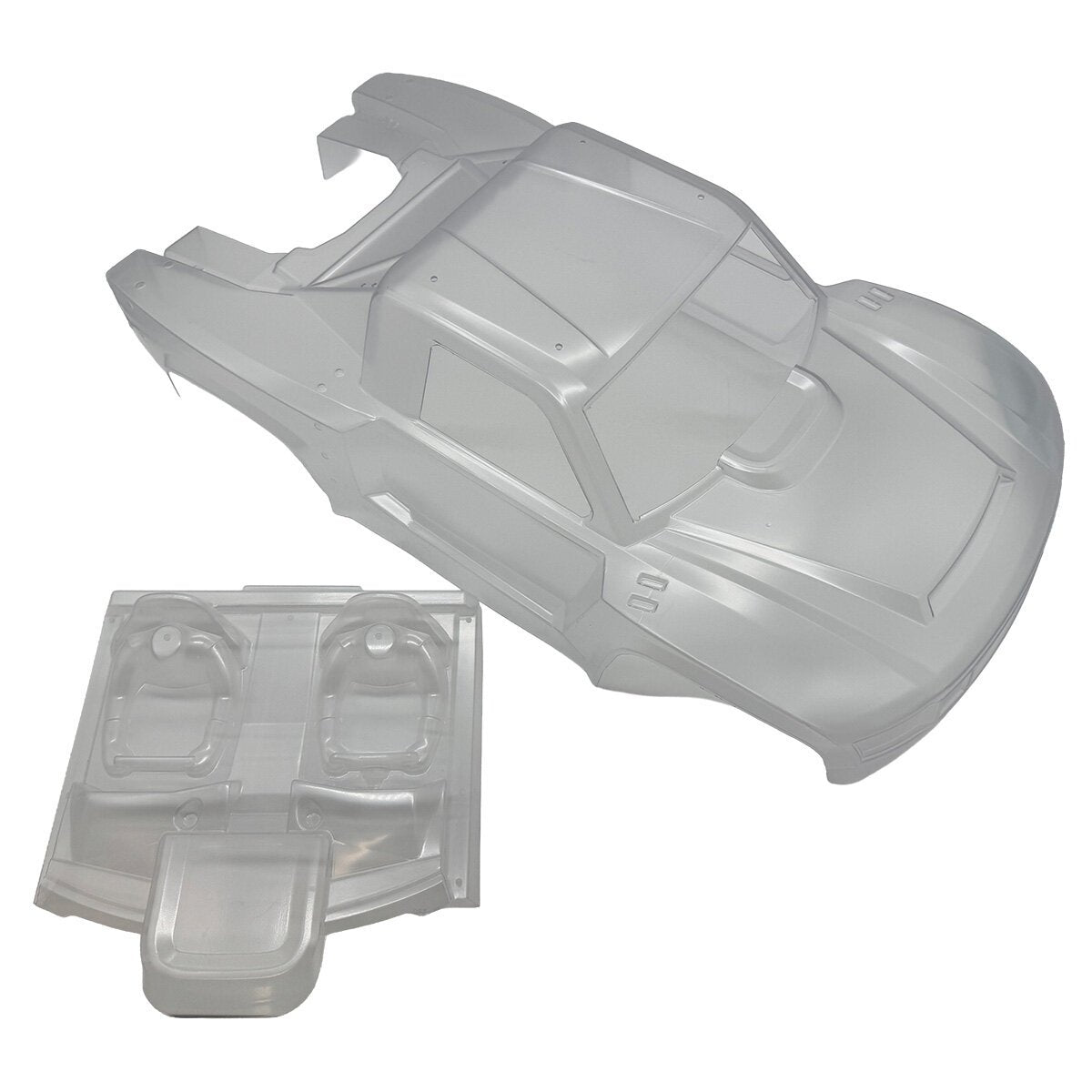 CEN CR1902 1:10 Clear Reeper Short Course Truck Body Shell with Interior