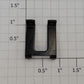 Lionel 212203-205 Black Diesel Locomotive Scale GP-7 Smoke Unit Bracket