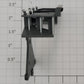 Lionel 84258-71 O Gauge Diecast UP Gray SD-40 Front Pilot w/ Snowplow Mount