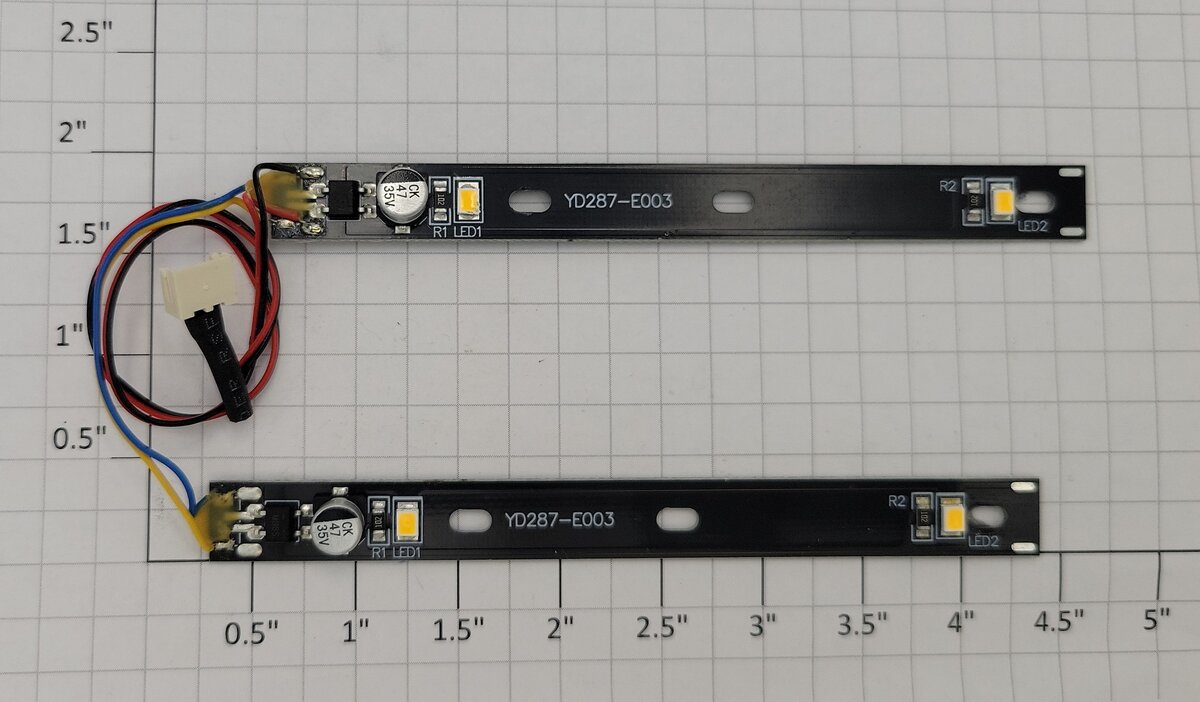 Lionel 2235040-333 LionChief Doodlebug Dual Lighting PCB Circuit Boards