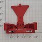 Lionel 85038-81 O Gauge N&W Diesel Locomotive Front & Rear Red Pilot #1776