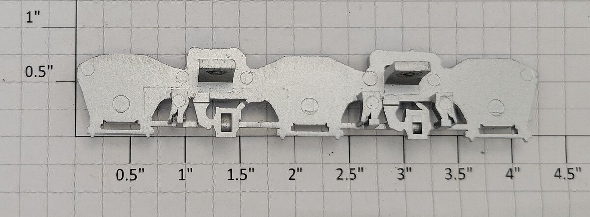 Lionel 84256-185 Diecast Silver SD-40 Diesel Loco Truck Side Frame