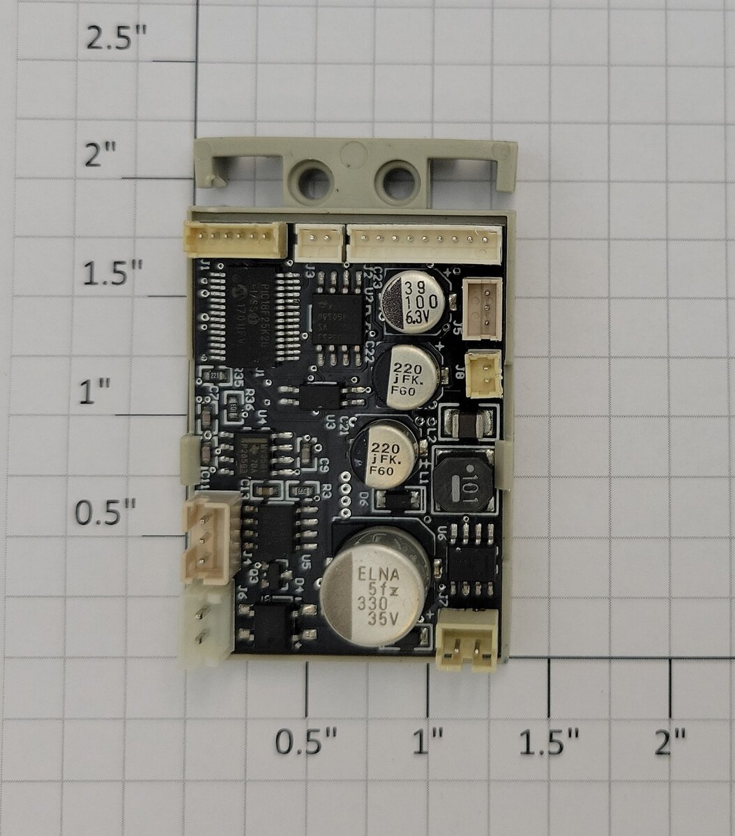 Lionel 691RSL3539 RS Lite SD-45 Diesel Loco PCB Circuit Board with Bracket