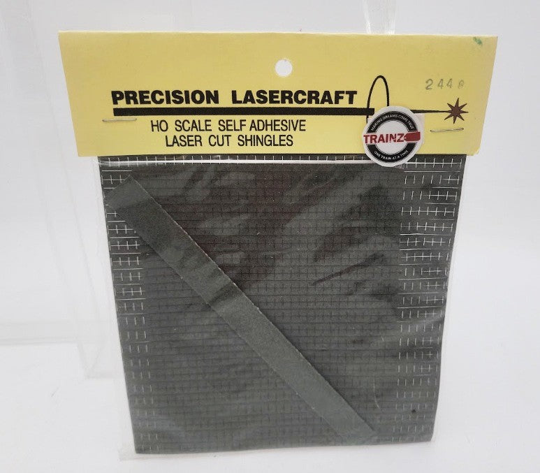 Precision Lasercraft 2448 HO Scale Dark Green Self Adhesive Laser Cut Shingles
