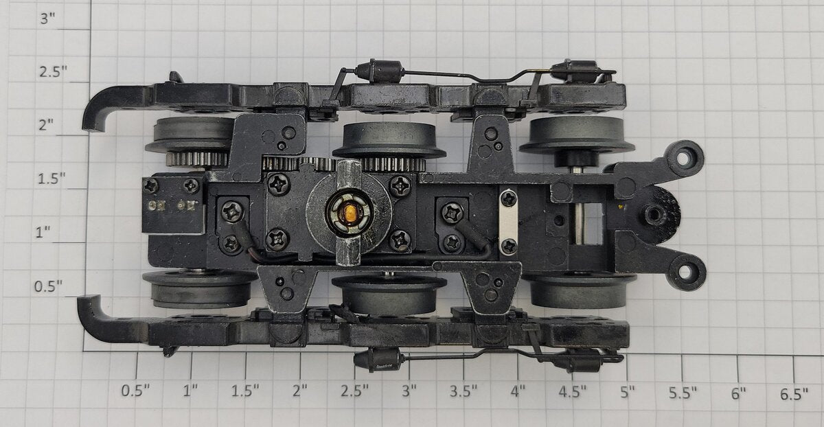 Lionel 38732-770 Diecast Scale SD70ACe 6-Wheel Power Truck w/ Black Sideframes