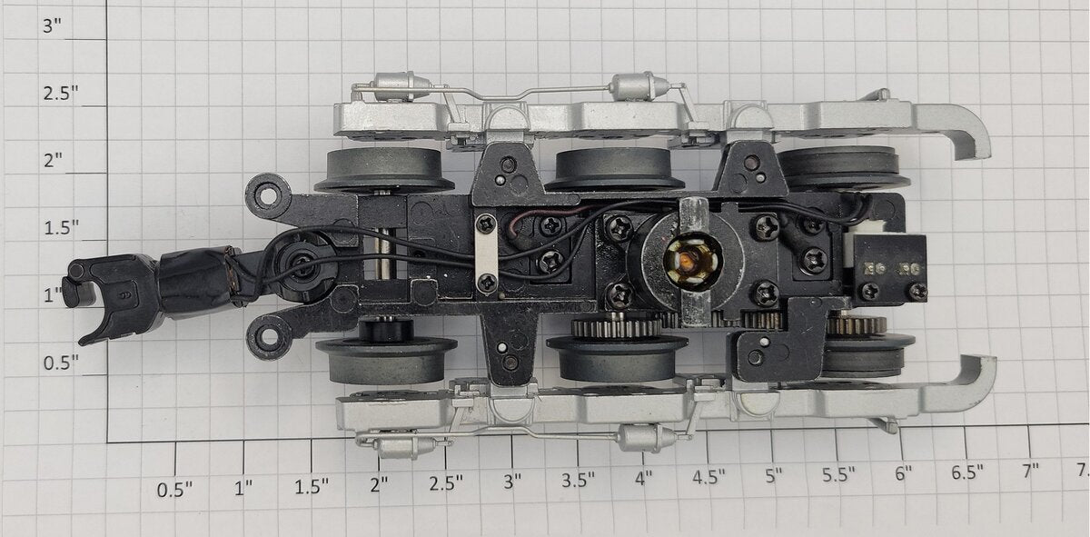 Lionel 38732-770 Diecast Scale SD70ACe 6-Wheel Power Truck w/ Silver Sideframes