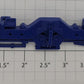Lionel 84400-195 O Gauge Diecast B & N Diesel Blue RF / LR Truck Side #1991