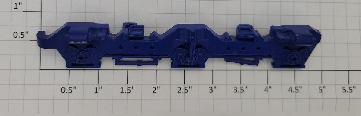 Lionel 84400-195 O Gauge Diecast B & N Diesel Blue RF / LR Truck Side #1991
