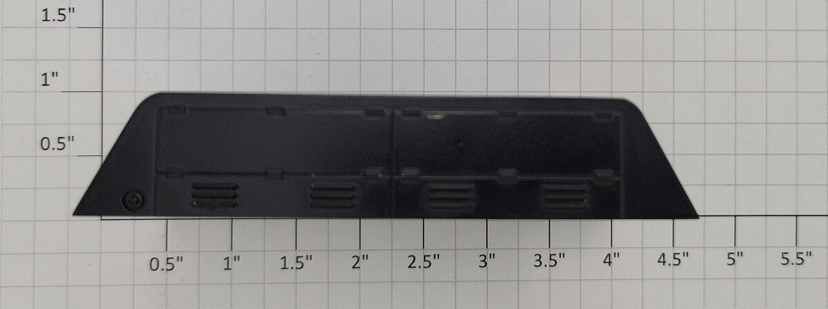 MTH FC-2105028B Premier C-Liner Diecast Black Fuel Tank