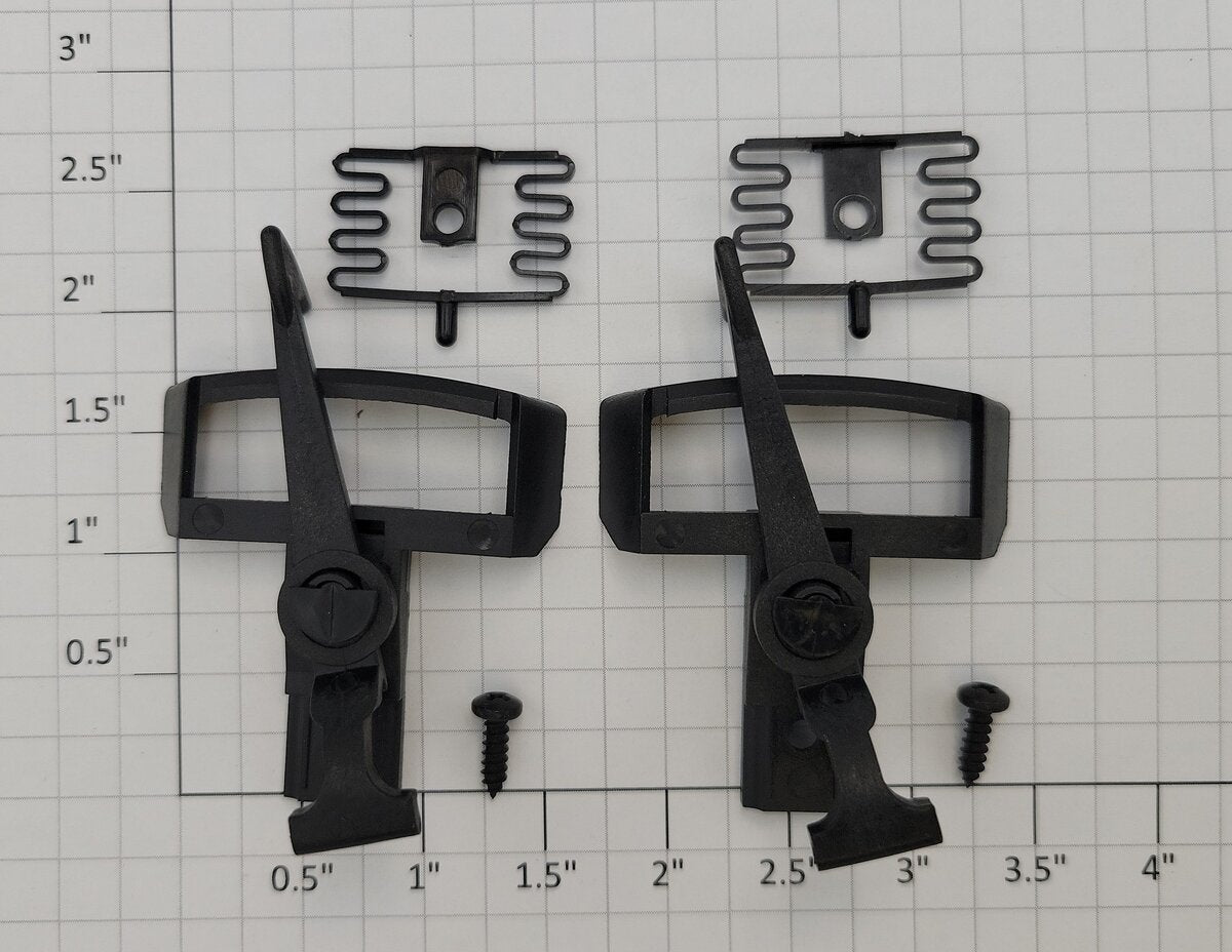 USA Trains R2050-2 G Scale Plastic Hook and Loop Coupler w/ Screws (Bag of 2)