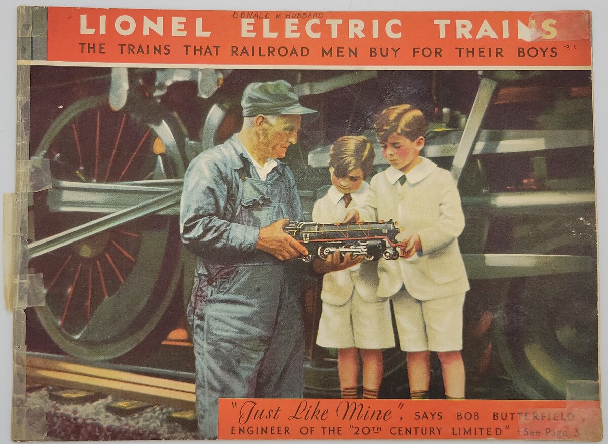 Lionel 1931-A Vintage Lionel 1931 Consumer Catalog