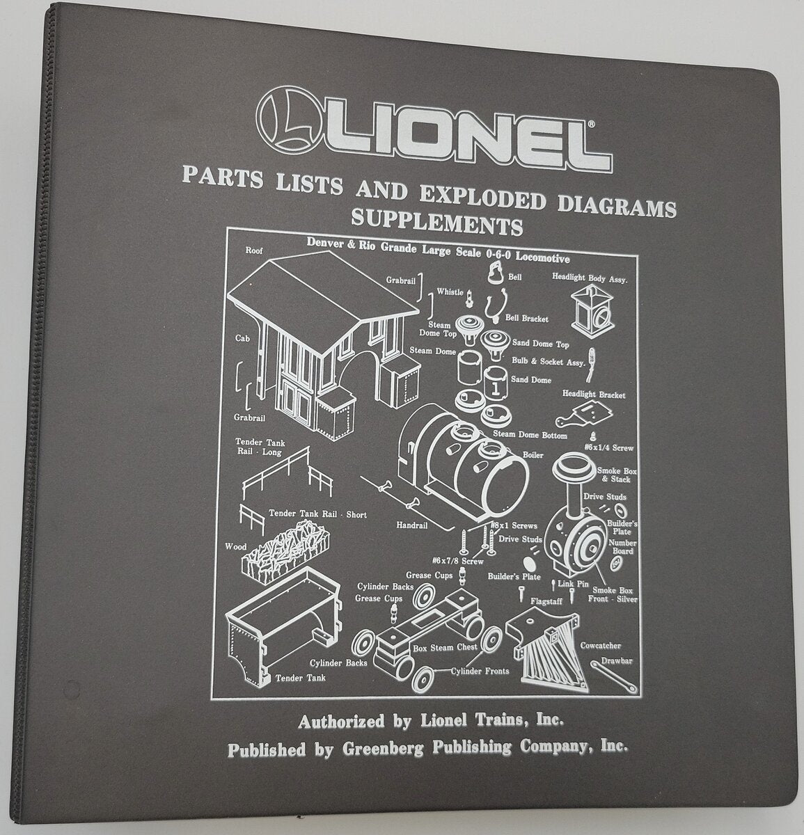 Lionel SM-4963 Parts Lists and Service Manual 1949-1963