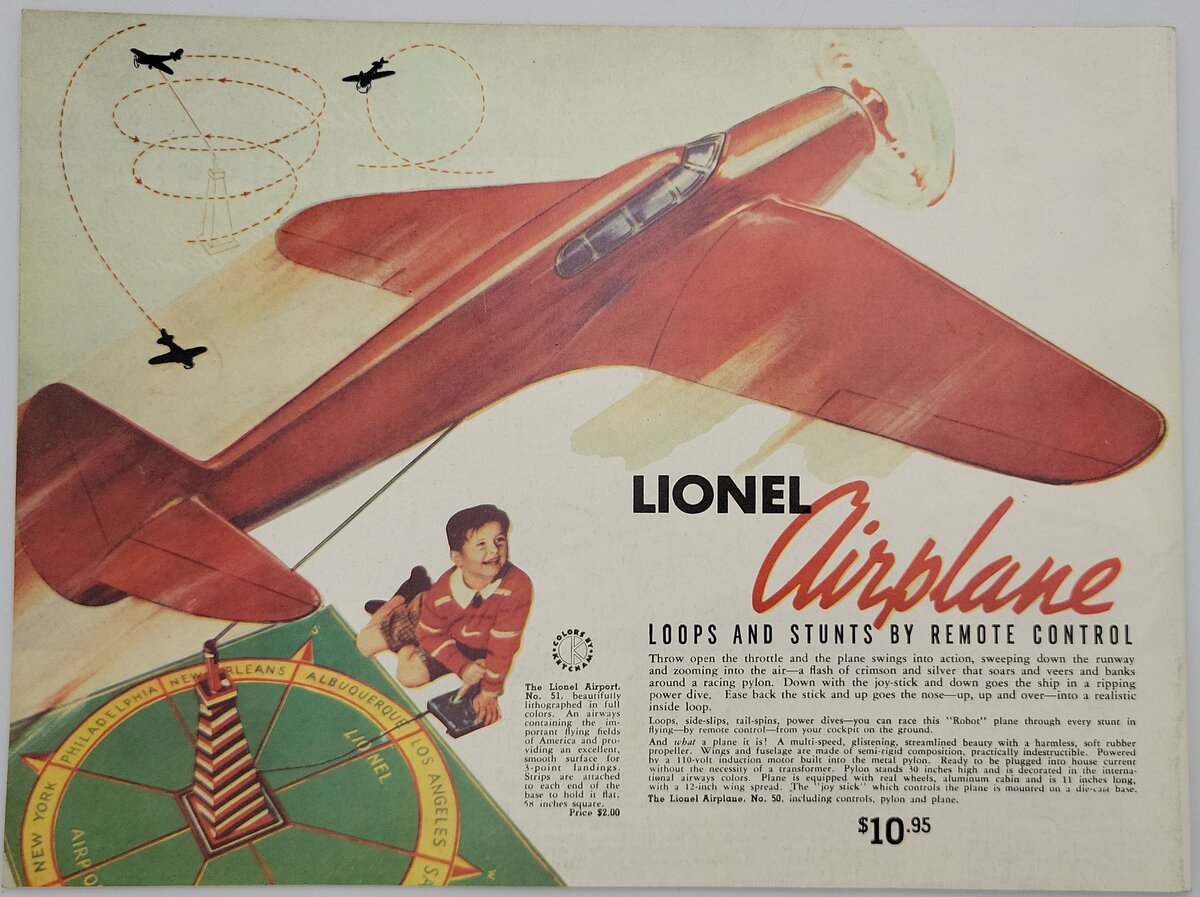 Lionel 1936-A Vintage Lionel 1936 Consumer Catalog