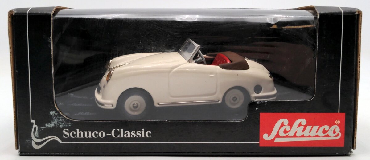 Schuco 01371 1:18 Scale Classic Sport Examico Porsche Tin Plate Windup Car