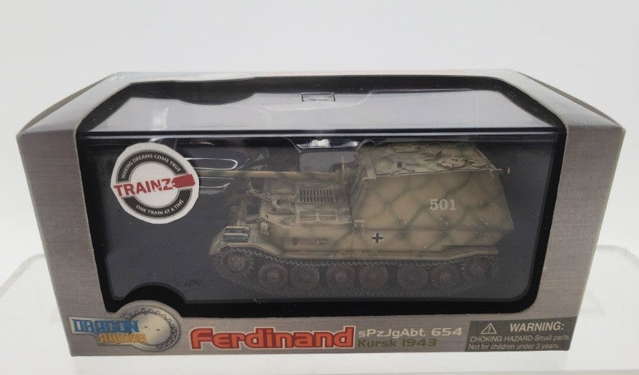 Dragon 60024 1:72 Scale Armor Special Tank Ferdinand sPzJgAbt. 654 Kursk 1943