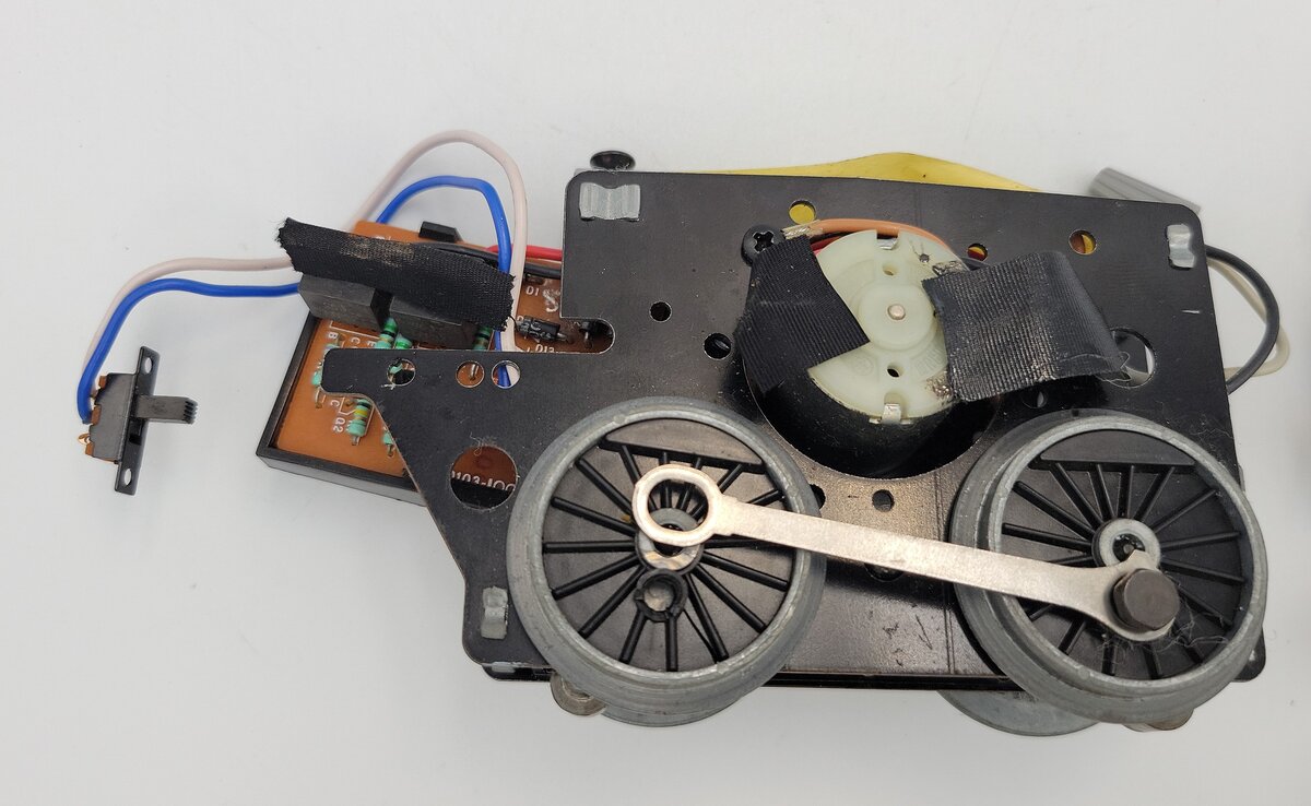 Lionel 18650-7 O Gauge Diecast 4-4-2 Scout Steam Loco Motor Chassis #X1110