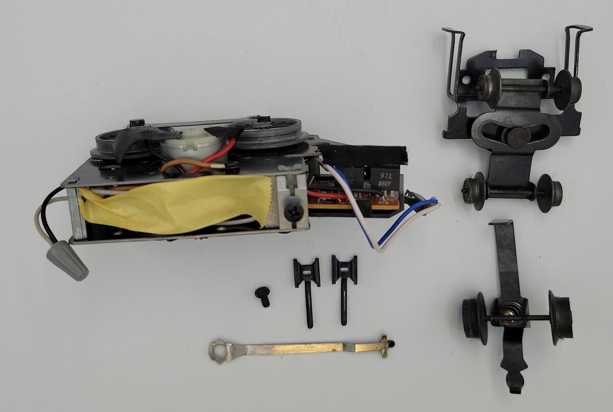 Lionel 18650-7 O Gauge Diecast 4-4-2 Scout Steam Loco Motor Chassis #X1110