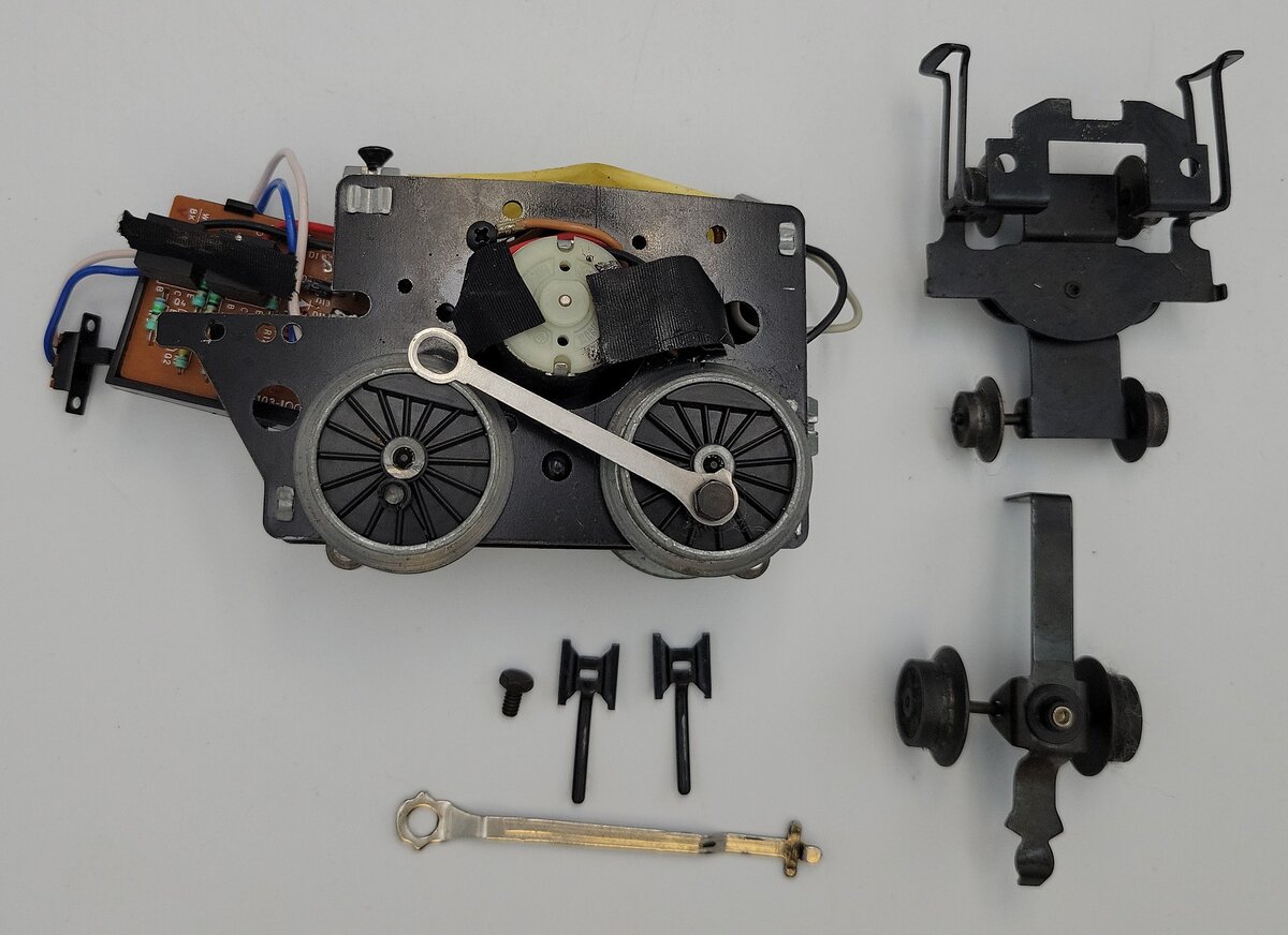 Lionel 18650-7 O Gauge Diecast 4-4-2 Scout Steam Loco Motor Chassis #X1110