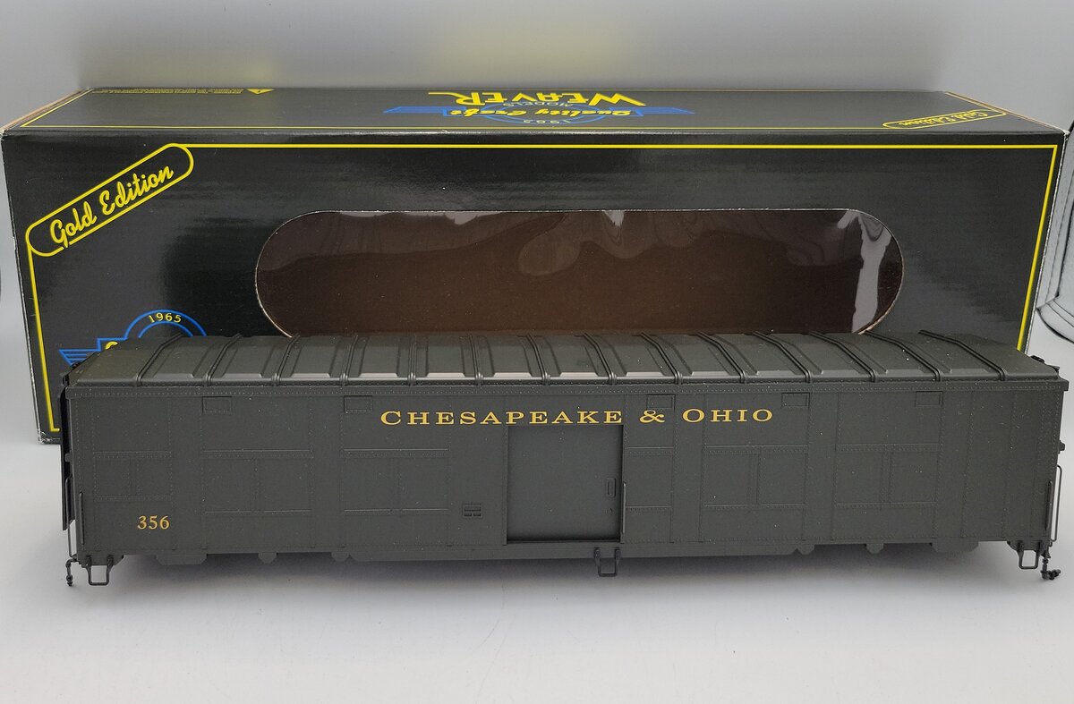 Weaver U21405SD O Gauge 2 Rail Chesapeake & Ohio Express Car Shell #376