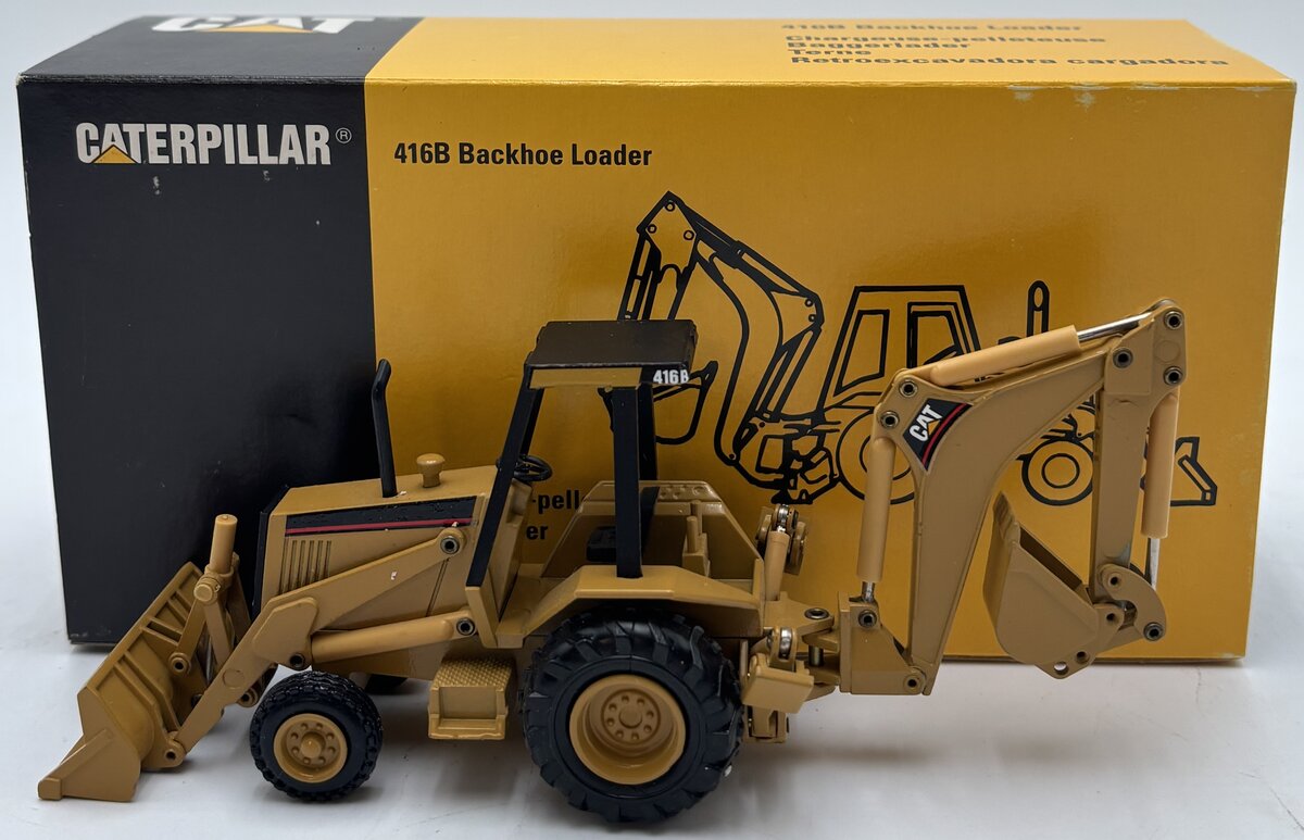 NZG 285 1:50 Caterpillar 416B Backhoe Loader