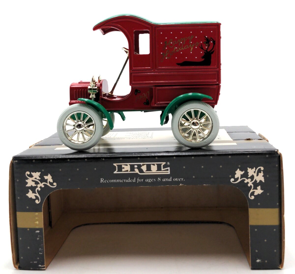 Ertl 7575 1:24 Scale Ford Model T Happy Holidays Diecast Coin Bank