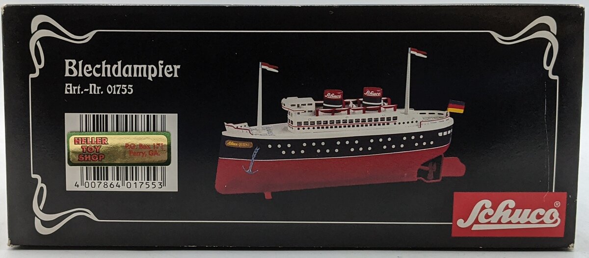 Schuco 01755 Tinplate Diecast Blechdampfer Ship