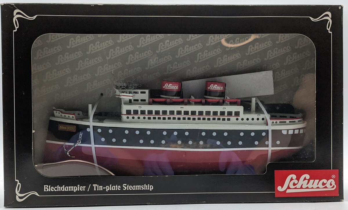 Schuco 01755 Tinplate Diecast Blechdampfer Ship