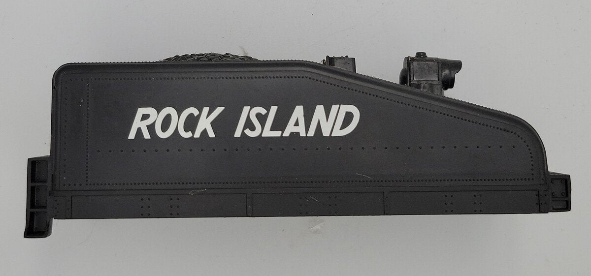 Lionel 8300-T15 Rock Island Slope Back Tender Shell with Backup Lantern