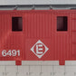 Lionel 6491-10 Red Plastic Erie Lackawanna Caboose Cabin Shell #6491
