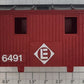 Lionel 6491-10 Red Plastic Erie Lackawanna Caboose Cabin Shell #6491