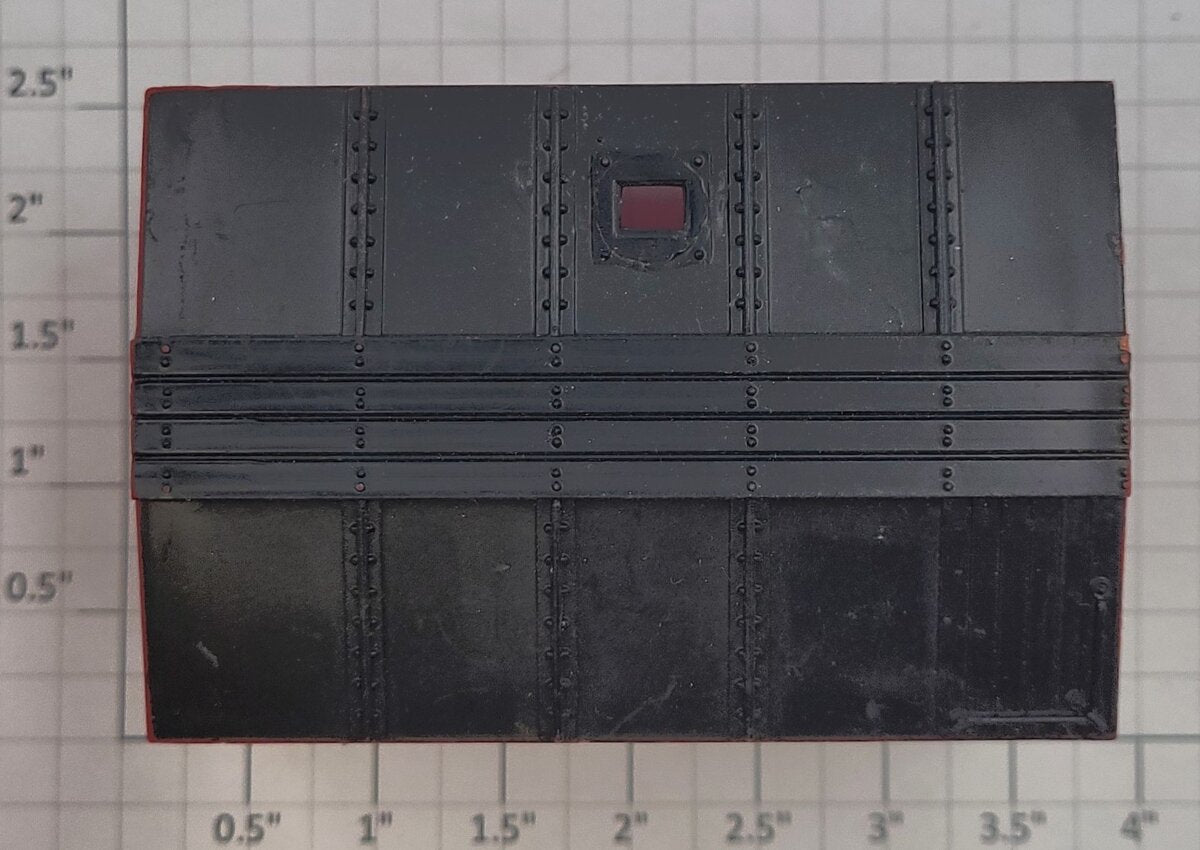 Lionel 6491-10 Red Plastic Erie Lackawanna Caboose Cabin Shell #6491