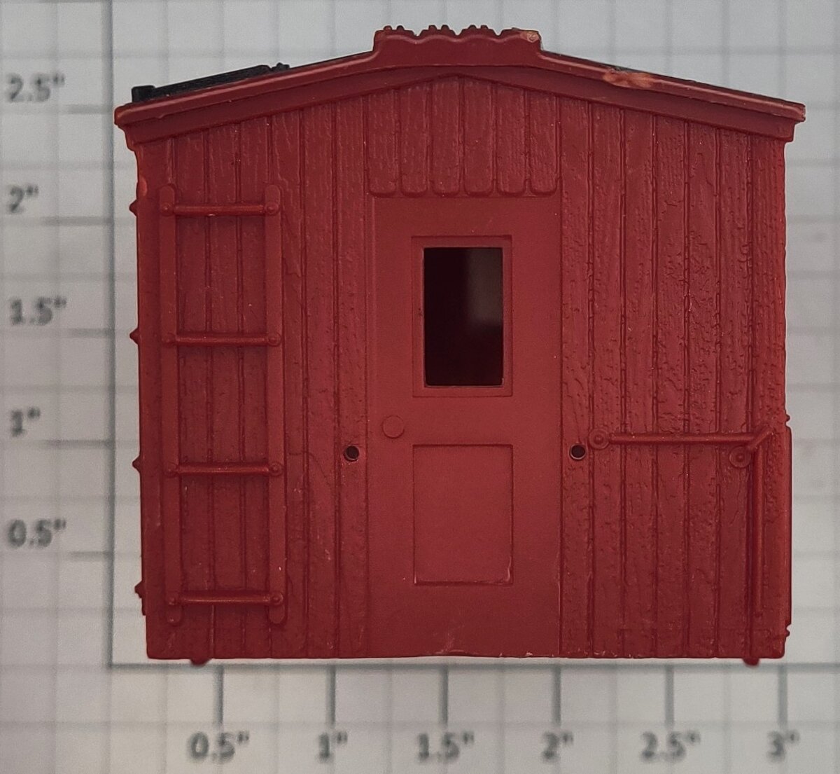 Lionel 6491-10 Red Plastic Erie Lackawanna Caboose Cabin Shell #6491