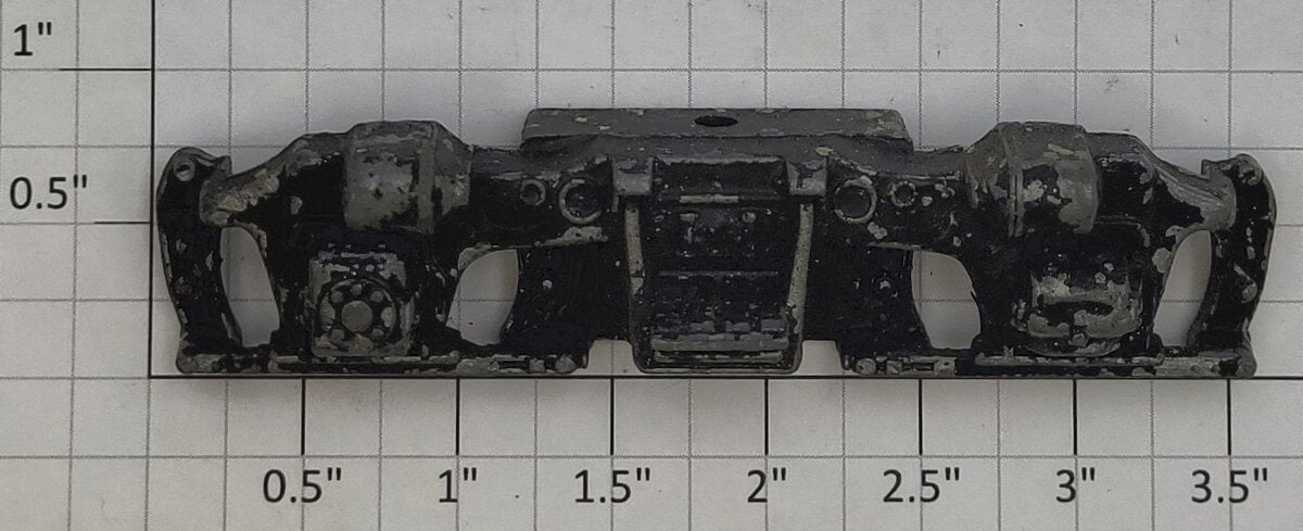 Lionel 2333-68 Black Diecast Santa Fe F3 Diesel Truck Side Frame