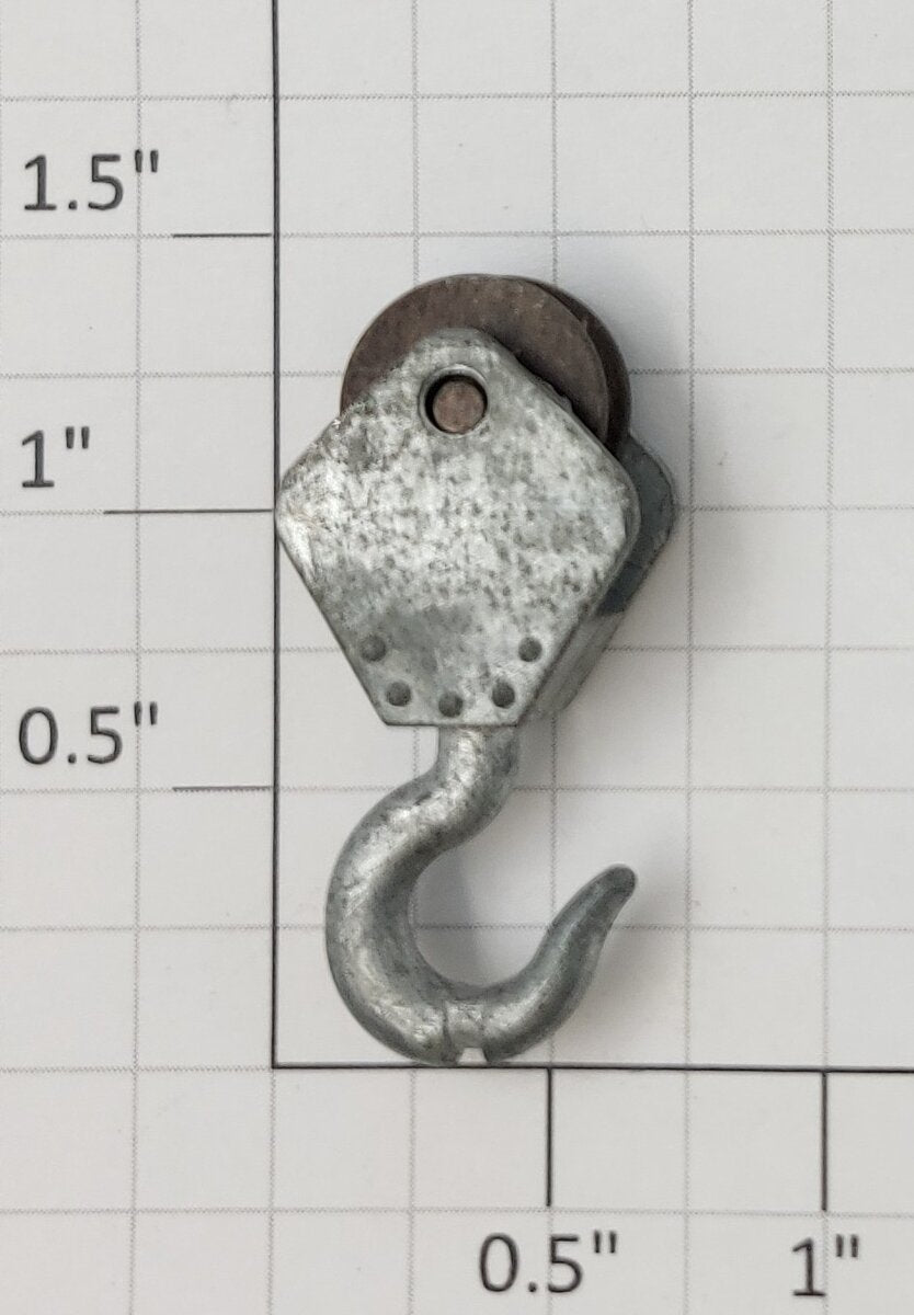 Lionel 6560-13 O Gauge Metal Crane Hook and Pulley