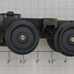 Lionel 39567-77 O Gauge Diecast ES44AC 6-Wheel Non-Powered Truck with Coupler