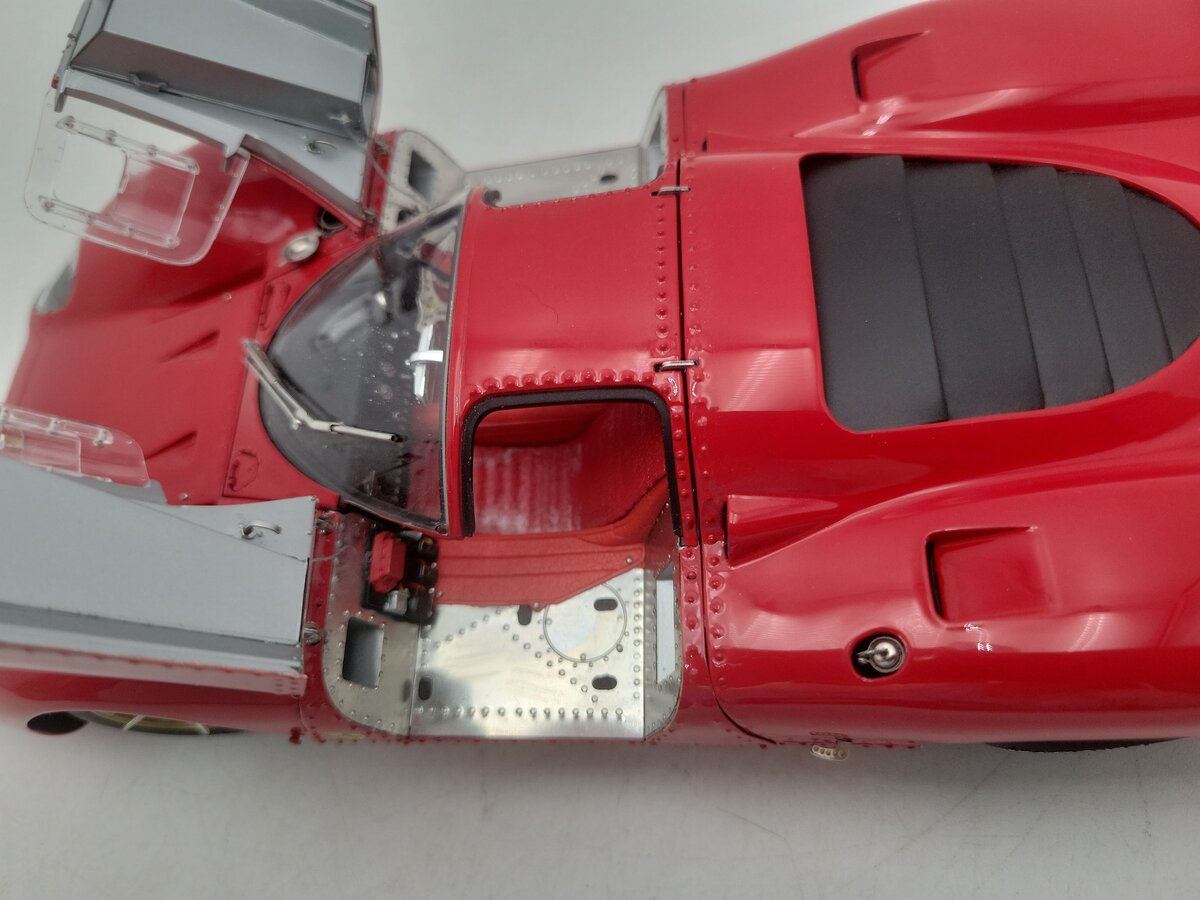 CMC M-096 Diecast 1:18 Scale 1969 Ferrari 312P Berlinetta Rennsport Coupe EX