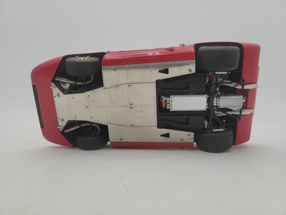 CMC M-096 Diecast 1:18 Scale 1969 Ferrari 312P Berlinetta Rennsport Coupe EX