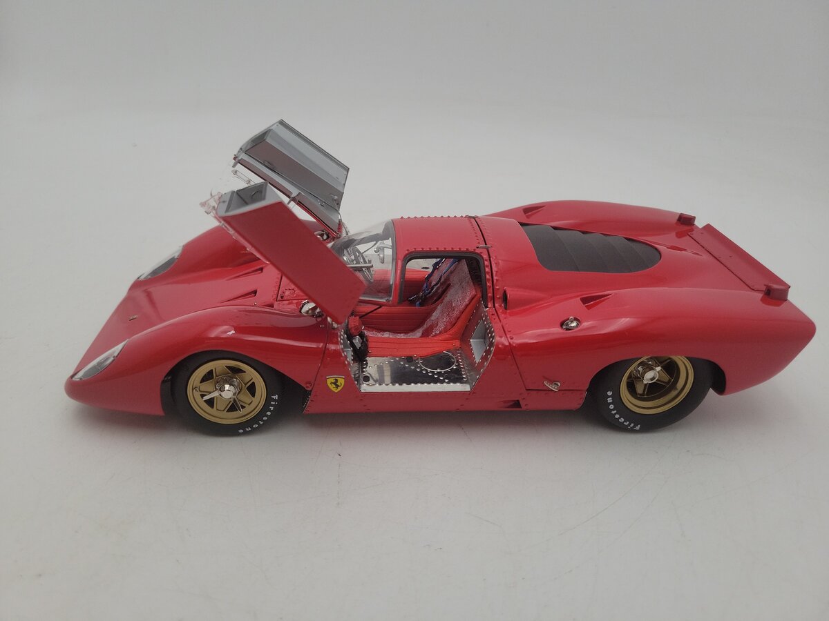 CMC M-096 Diecast 1:18 Scale 1969 Ferrari 312P Berlinetta Rennsport Coupe EX