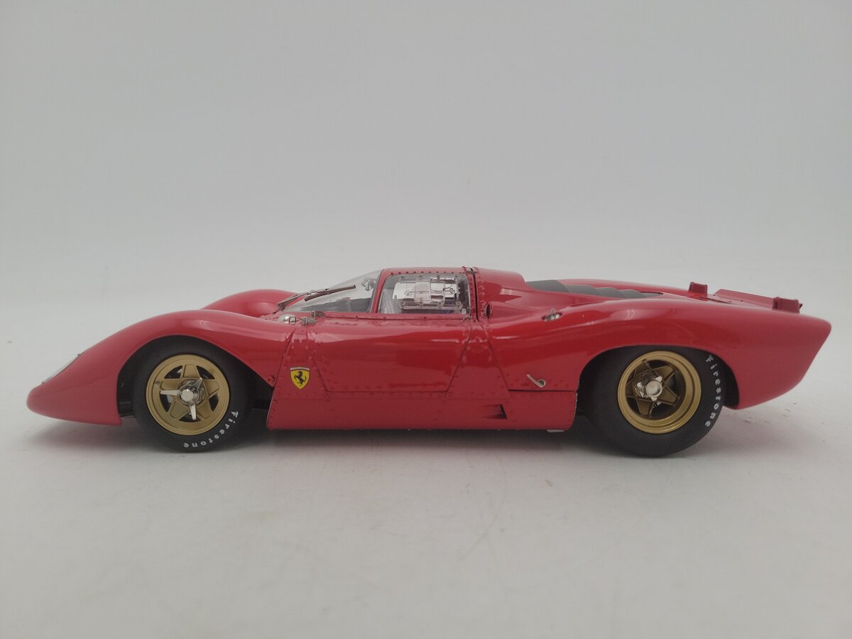 CMC M-096 Diecast 1:18 Scale 1969 Ferrari 312P Berlinetta Rennsport Coupe EX
