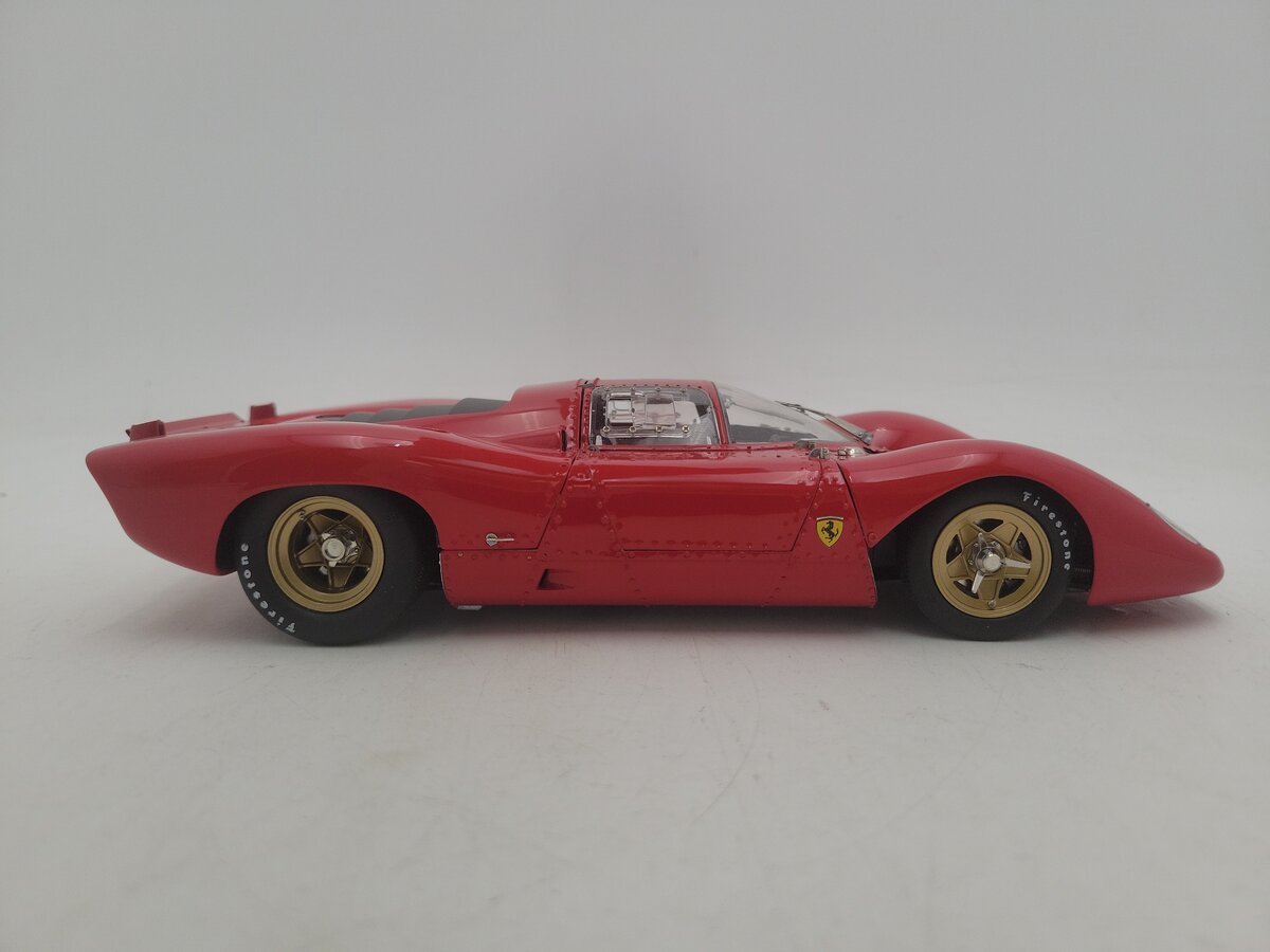 CMC M-096 Diecast 1:18 Scale 1969 Ferrari 312P Berlinetta Rennsport Coupe EX