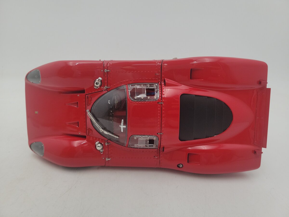 CMC M-096 Diecast 1:18 Scale 1969 Ferrari 312P Berlinetta Rennsport Coupe EX