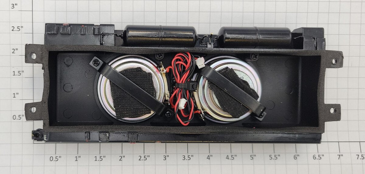 Lionel 38942-214 O Gauge ES44AC Flat Black Legacy Fuel Tank w/ IR Track Sensor