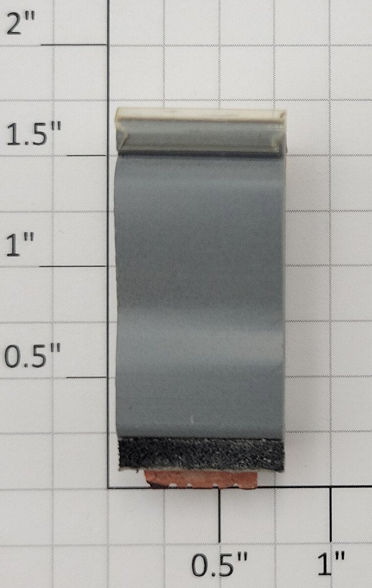 Lionel RS-2671T Tender Frame Underside Rubber Stamp #2671T
