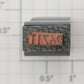 Lionel RS-2671T Tender Frame Underside Rubber Stamp #2671T