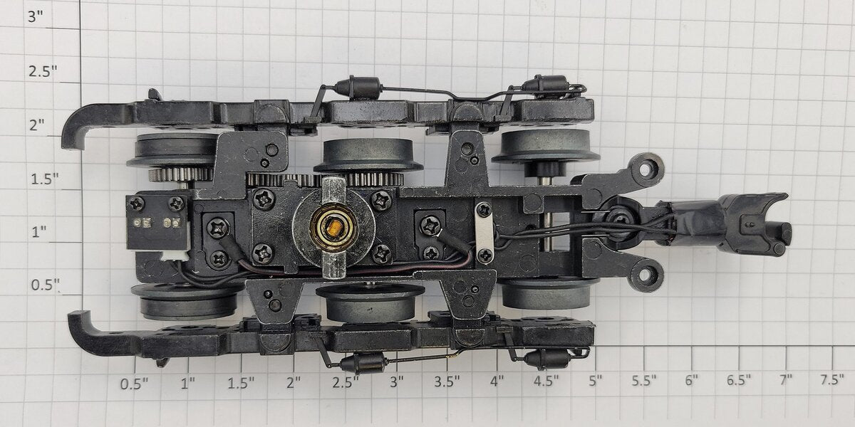 Lionel 38732-771 SD70ACe 6-Wheel Power Truck w/ Black Side Frames & Coil Coupler