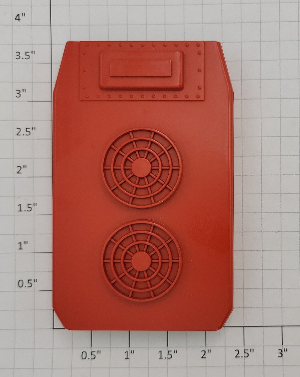 Lionel 8265-16 Diesel Locomotive Red Plastic Dynamic Brake Hatch